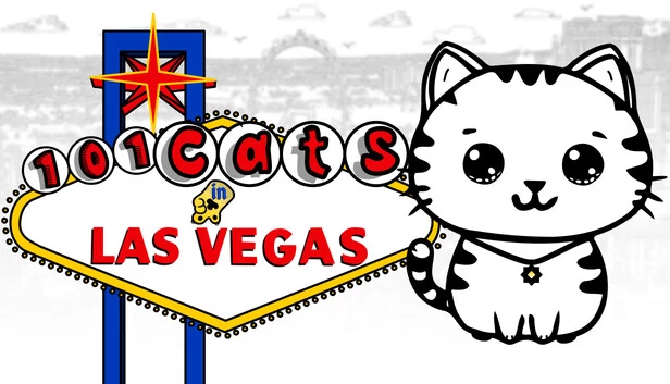 隐藏宠物：拉斯维加斯的101只猫（Hidden Pets: 101 Cats in Las Vegas） 游戏封面