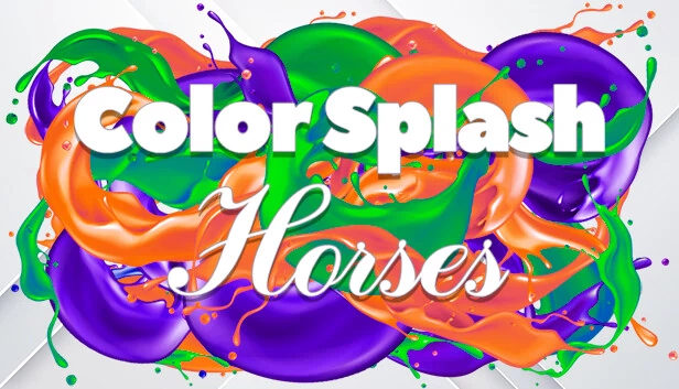 色彩喷溅：马（Color Splash: Horses） 游戏封面