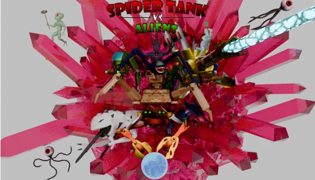 蜘蛛坦克大战外星人（Spider-Tank  vs Aliens） 游戏封面
