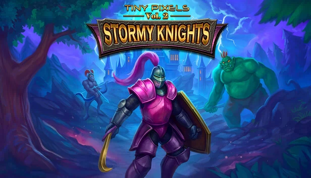 小小像素 第二卷 - 风暴骑士（Tiny Pixels Vol. 2 - Stormy Knights） 游戏封面