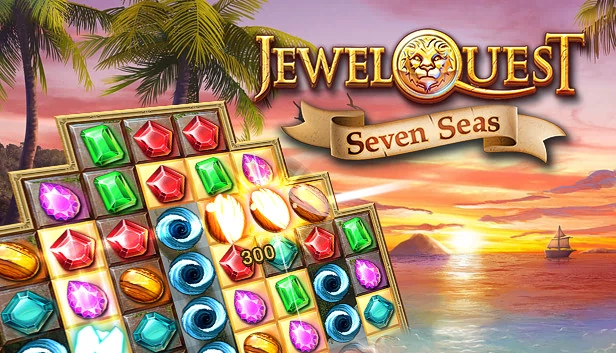 宝石探秘：七海 珍藏版（Jewel Quest Seven Seas Collector's Edition） 游戏封面