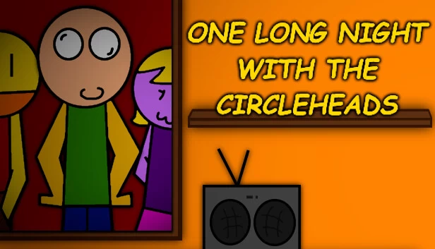 与圆头人共度的漫长一夜（One Long Night with the Circleheads） 游戏封面
