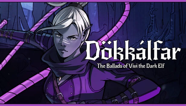 多克法尔：黑暗精灵薇薇的歌谣（Dokkalfar: The Ballads of Vivi the Dark Elf） 游戏封面
