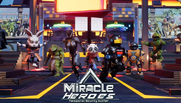 奇迹英雄：时空赏金猎人（Miracle Heroes: Temporal Bounty Hunter） 游戏封面