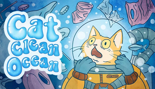 猫咪清理海洋（Cat Clean Ocean） 游戏封面