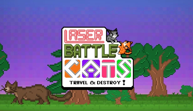 激光战斗猫 - 旅行与毁灭！（Laser Battle Cats - travel & destroy!） 游戏封面