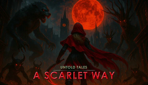 未讲述的故事：猩红之路（Untold Tales: A Scarlet Way） 游戏封面