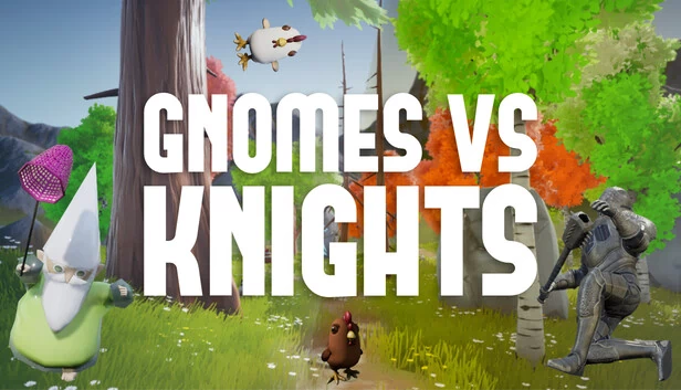 侏儒对战骑士（Gnomes vs Knights） 游戏封面