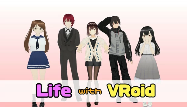 与VRoid的生活（Life with VRoid） 游戏封面