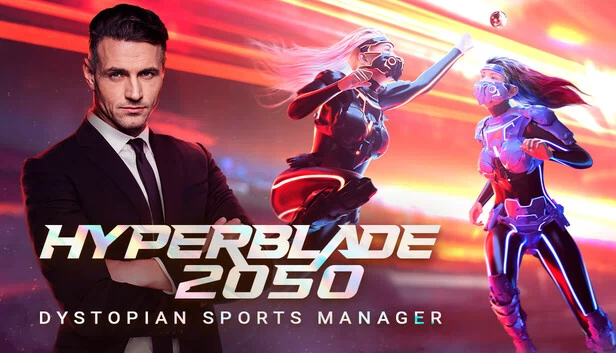 HyperBlade 2050 - 反乌托邦体育经理（HyperBlade 2050 - Dystopian Sports Manager） 游戏封面
