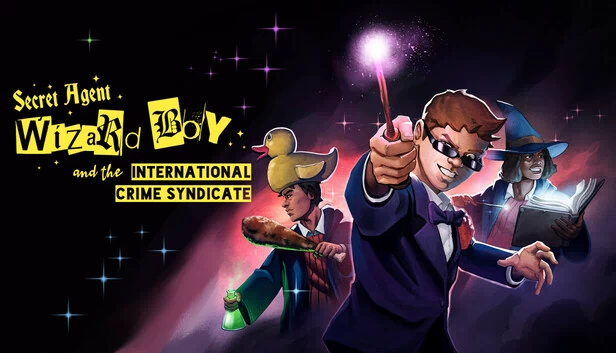 秘密特工巫师男孩与国际犯罪集团（Secret Agent Wizard Boy and the International Crime Syndicate） 游戏封面