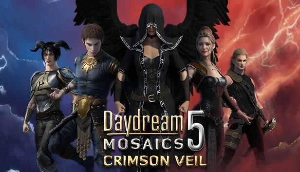 白日梦马赛克5：深红面纱（Daydream Mosaics 5: Crimson Veil） 游戏封面