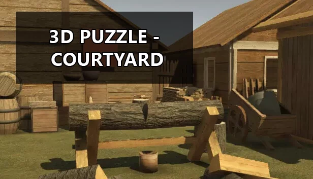 3D 拼图 - 庭院（3D PUZZLE - Courtyard） 游戏封面