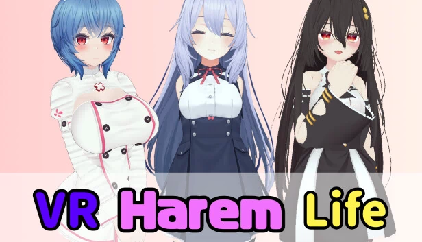 VR后宫生活～你的房间变成了女孩子们的聚集地！？～（VR Harem Life ~ Your Room Became a Hang-Out for Girls!? ~） 游戏封面