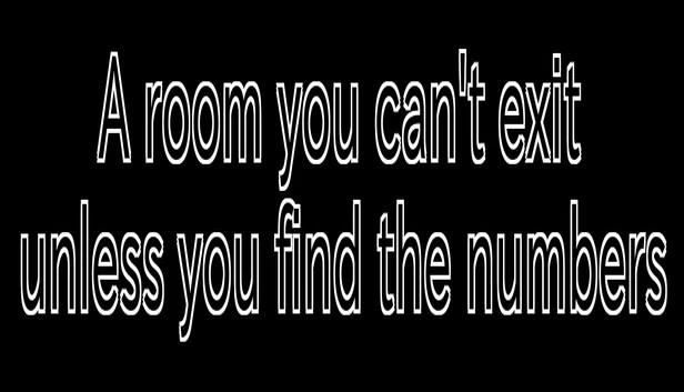 不找到数字就无法离开的房间（A room you can't exit unless you find the numbers） 游戏封面