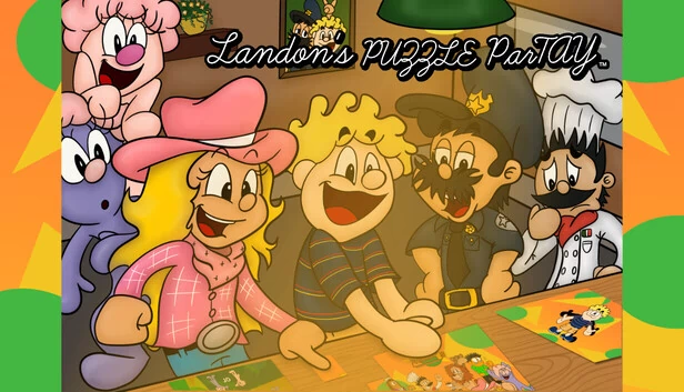 兰登的谜题派对（Landon's Puzzle ParTAY） 游戏封面