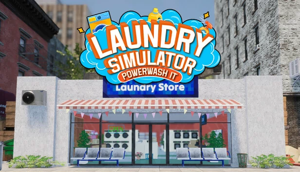 洗衣店与超市模拟器（Laundry & Supermarket Simulator） 游戏封面