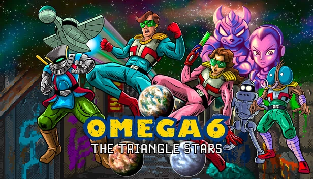 OMEGA 6 The Triangle Stars 游戏封面