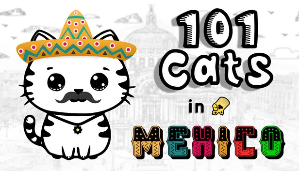 隐藏宠物：墨西哥的101只猫（Hidden Pets: 101 Cats in Mexico） 游戏封面