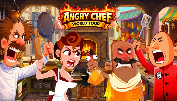 愤怒厨师世界巡回赛（Angry Chef World Tour） 游戏封面