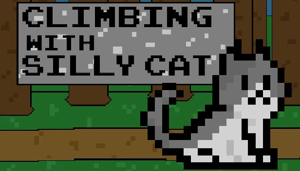 和蠢猫一起攀爬（Climbing with Silly Cat） 游戏封面