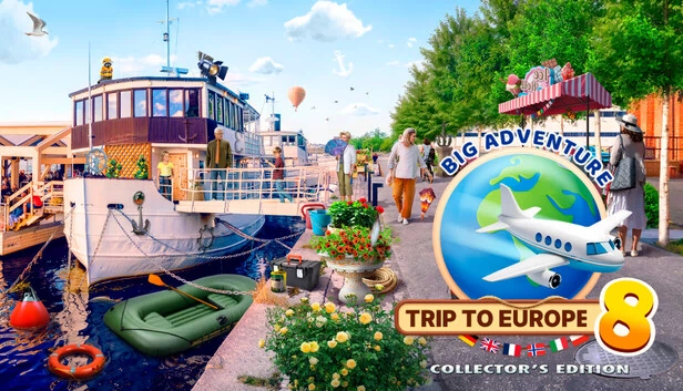 大冒险：欧洲之旅 8 - 收藏版（Big Adventure: Trip to Europe 8 - Collector's Edition） 游戏封面