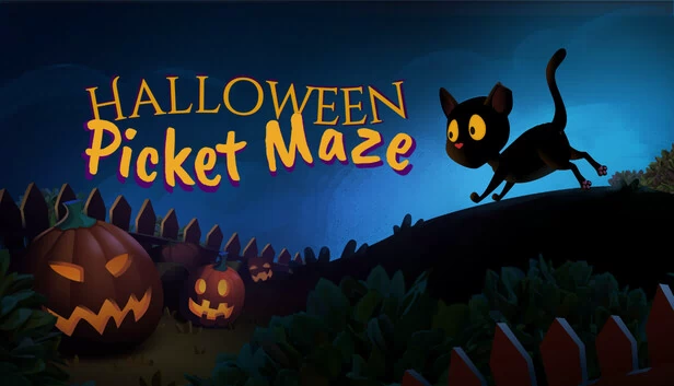 万圣节栅栏迷宫（Halloween Picket Maze） 游戏封面