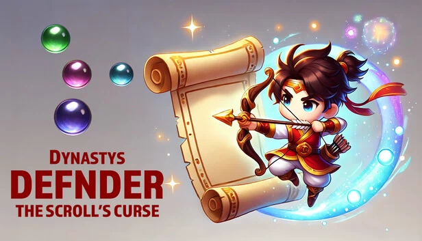 王朝守护者：卷轴之咒（Dynasty's Defender: The Scroll's Curse） 游戏封面