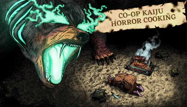 合作怪兽恐怖烹饪（Co-op Kaiju Horror Cooking） 游戏封面