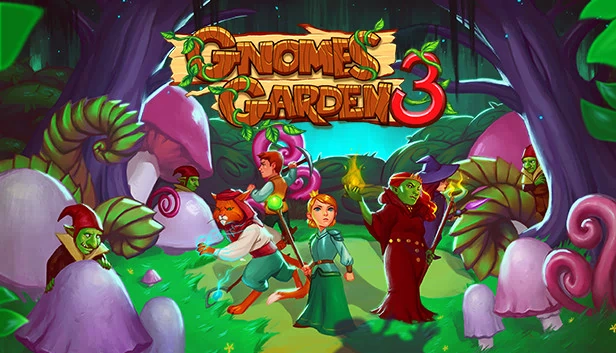 花园 gnome 3：城堡窃贼（Gnomes Garden 3: The thief of castles） 游戏封面