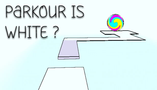跑酷是白色的？（Parkour Is White?） 游戏封面