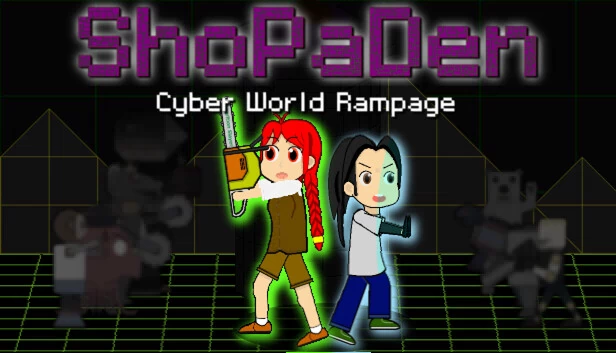 ShoPaDen - 赛博世界大暴走（ShoPaDen - Cyber World Rampage） 游戏封面