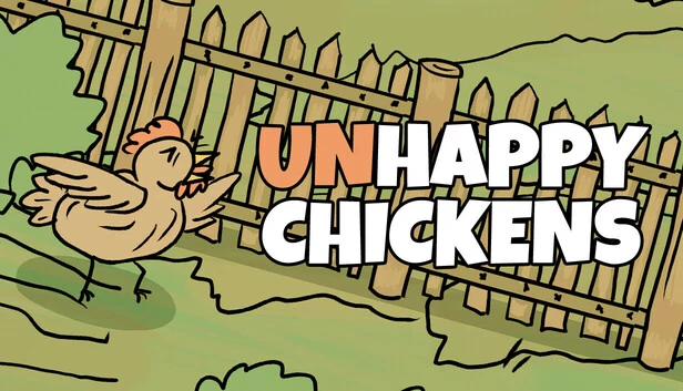 不快乐的小鸡（Unhappy Chickens） 游戏封面