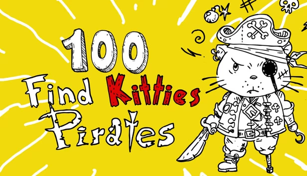 100 Find Kitties: Pirates 游戏封面