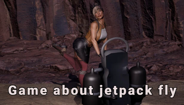 关于喷气背包飞行的游戏（Game about jetpack fly） 游戏封面
