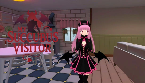 我的魅魔访客（My Succubus Visitor） 游戏封面