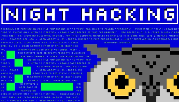 夜袭黑客（Night Hacking） 游戏封面