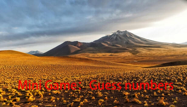 小游戏：猜数字（Mini Game：Guess numbers） 游戏封面