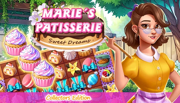 玛丽的甜品店 - 甜蜜梦想 - 收藏版（Marie's Patisserie - Sweet Dreams - Collector's Edition） 游戏封面