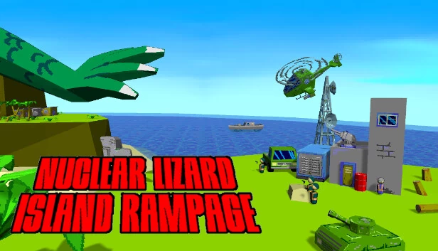 核蜥岛狂暴（Nuclear Lizard Island Rampage） 游戏封面
