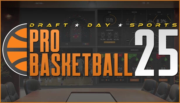 选秀日体育：职业篮球 2025（Draft Day Sports: Pro Basketball 2025） 游戏封面
