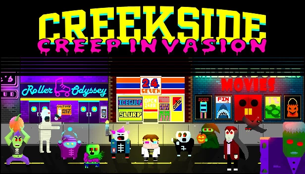 溪畔蠕虫入侵（Creekside Creep Invasion） 游戏封面
