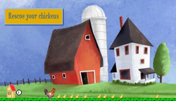 拯救你的小鸡（Rescue your chickens） 游戏封面