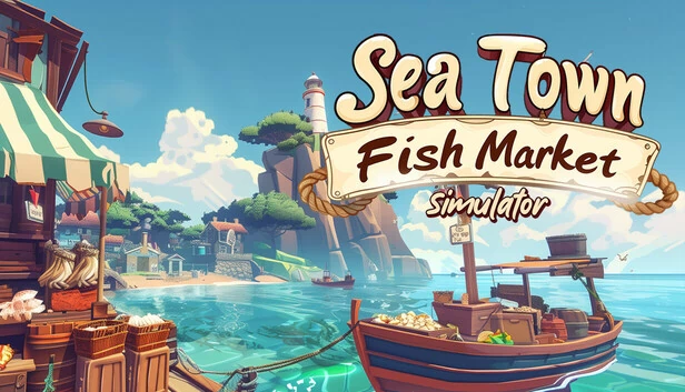 海滨小镇 - 鱼市场模拟器（Sea Town - Fish Market Simulator） 游戏封面