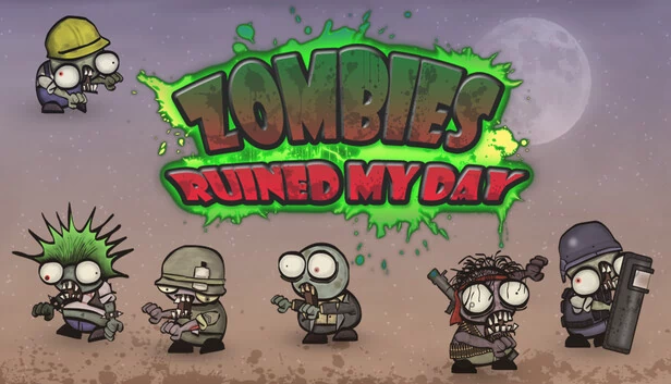 僵尸毁了我的一天（Zombies ruined my day） 游戏封面