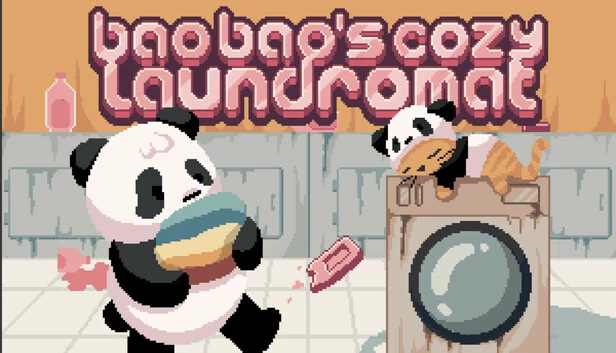 包宝的™温馨洗衣店(Bao Bao's™ Cozy Laundromat) 游戏封面