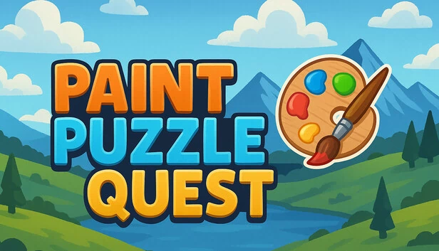 油漆谜题任务（Paint Puzzle Quest） 游戏封面