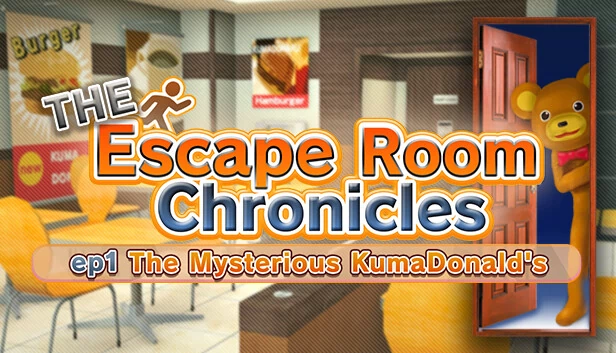 密室逃脱编年史 第1章：神秘的熊唐纳（The Escape Room Chronicles ep1:The Mysterious KumaDonald's） 游戏封面