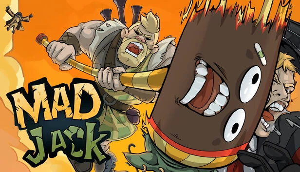 疯狂杰克。史上最疯狂的肉鸽游戏！（Mad Jack. The Craziest Roguelike Game Ever!） 游戏封面