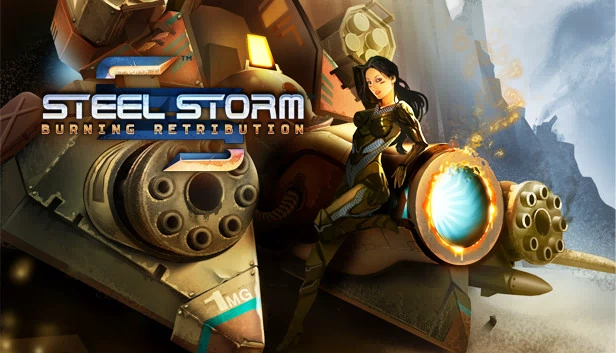 钢铁风暴：燃烧的报应（Steel Storm: Burning Retribution） 游戏封面